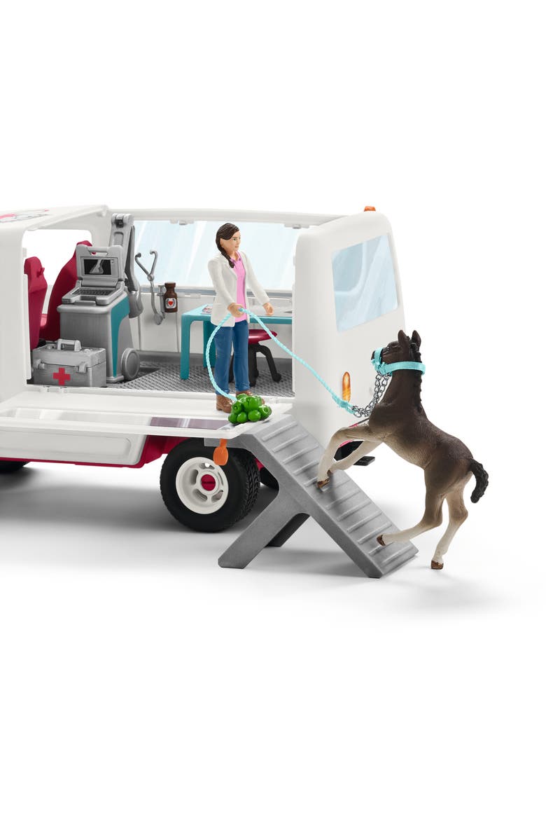 Schleich Horse Club<sup>™</sup> Mobile Vet with Hanoverian Foal Playset, Alternate, color, 