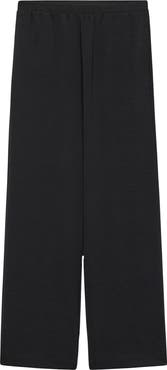 MANGO High Waist Straight Leg Pants