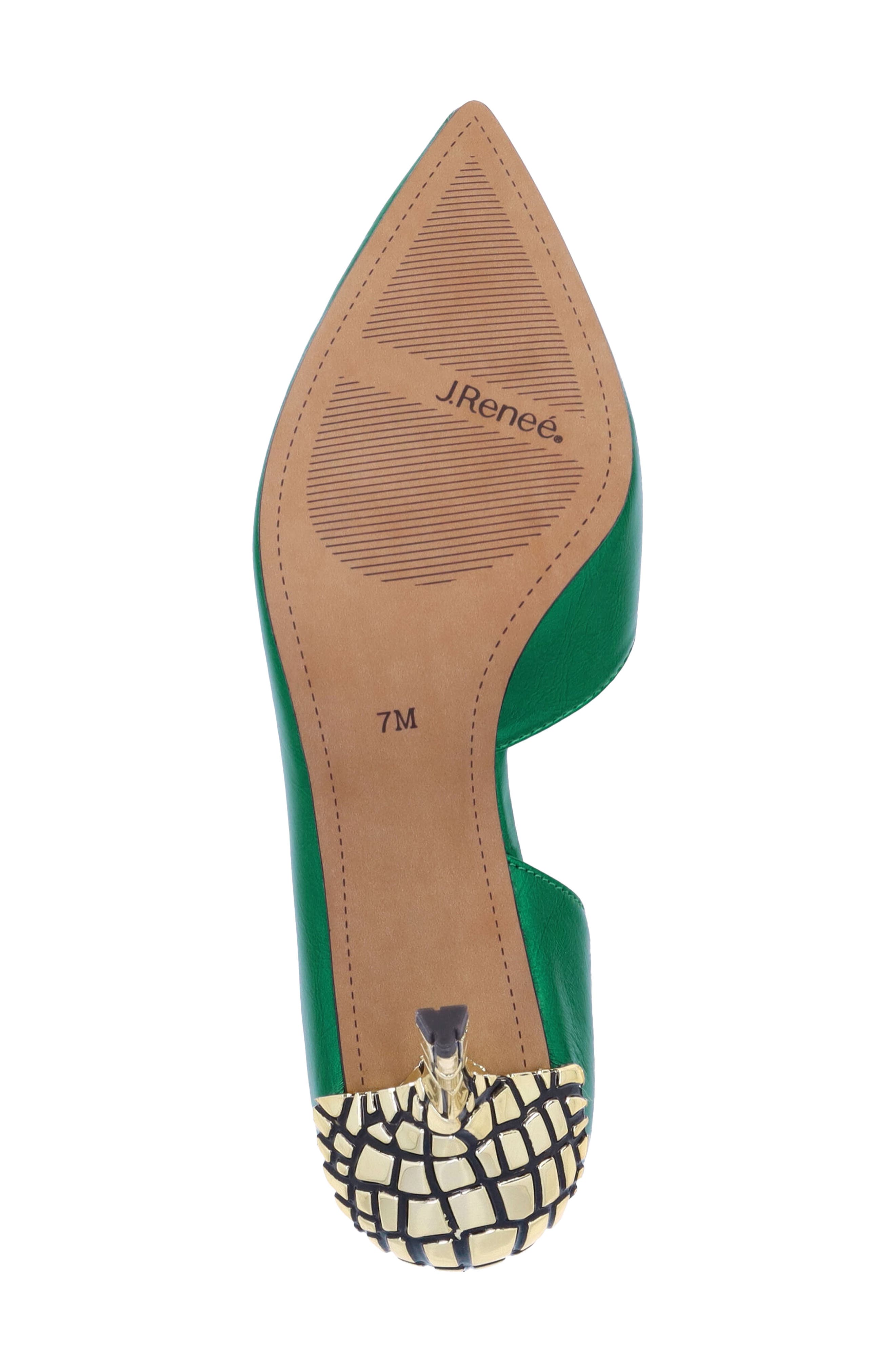 J. Reneé Jeannie Pump, Alternate, color, Emerald