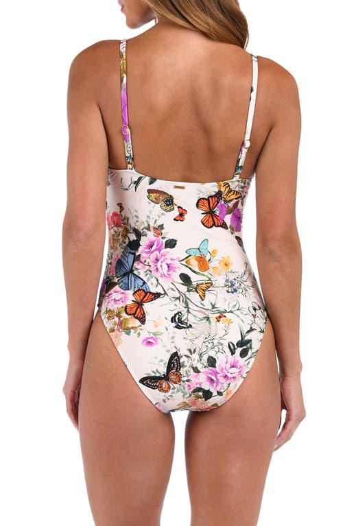 L AGENCE L'AGENCE REMI BUTTERFLY ONE-PIECE SWIMSUIT