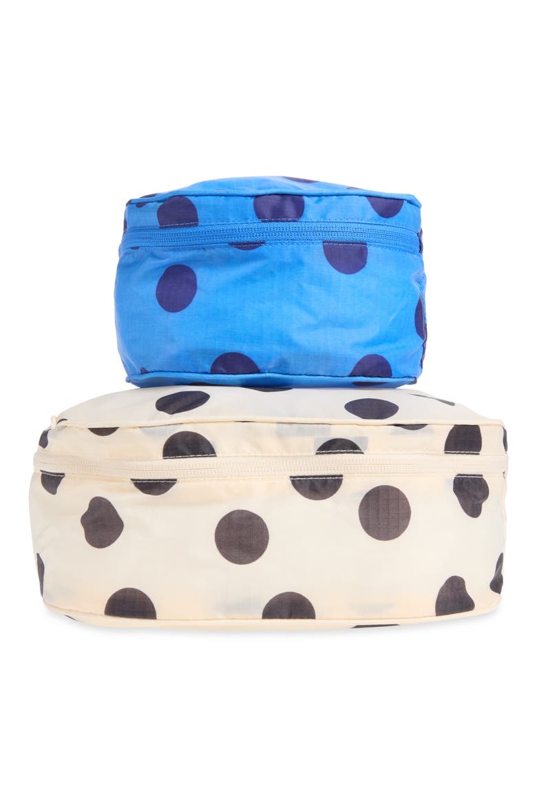 Set of 2 Packing Cubes, Alternate, color, POLKA DOT MIX