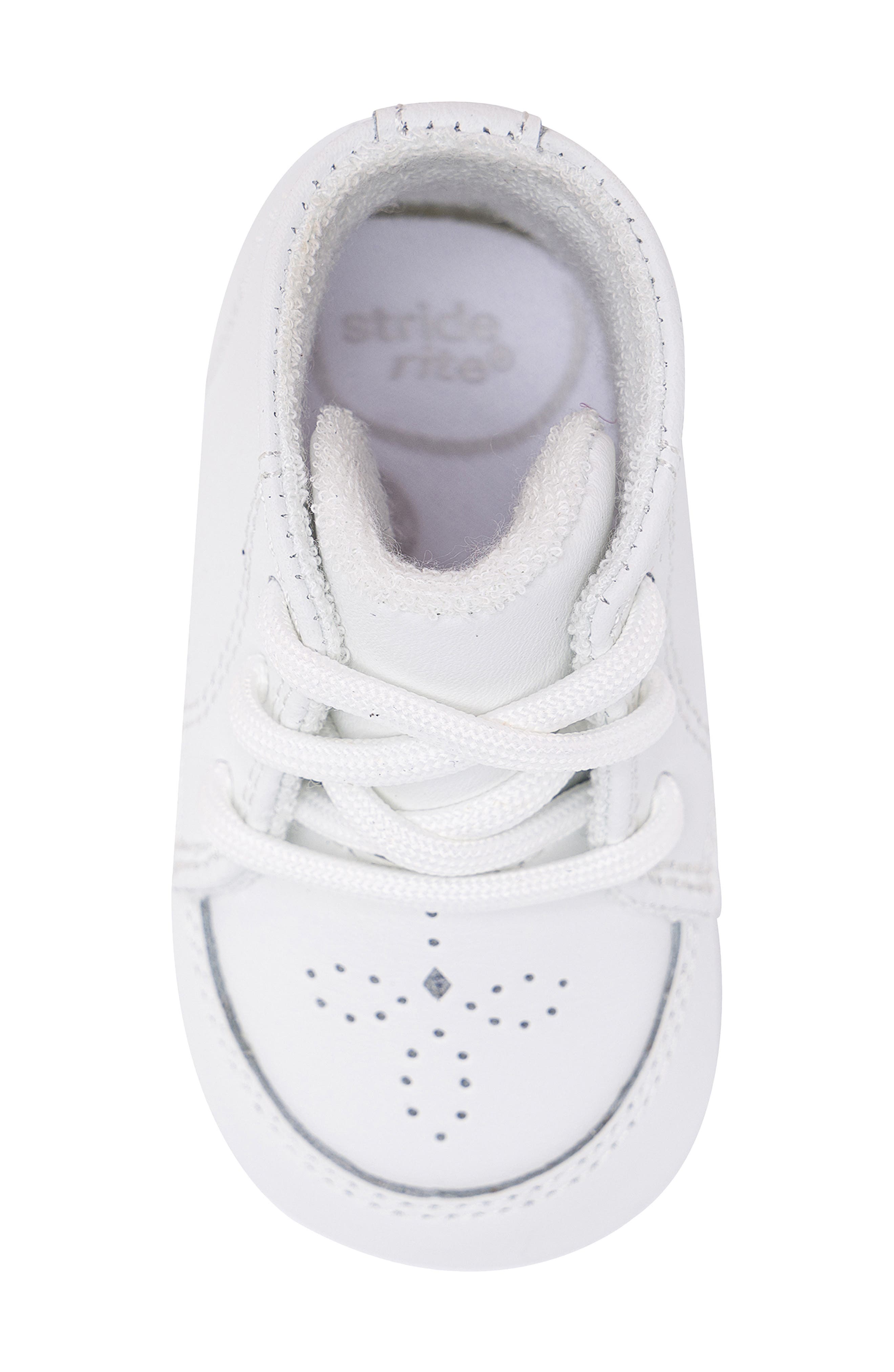Kids' Dandy Leather Bootie, Alternate, color, WHITE