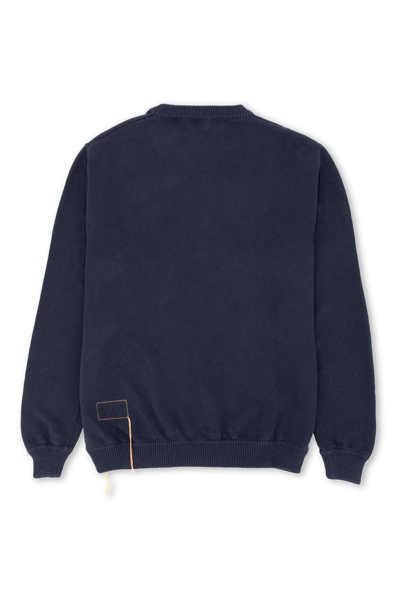 Rover Cotton Crewneck Sweater, Alternate, color, BLUE