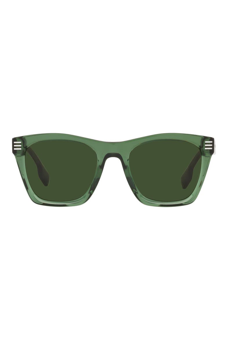 Cooper Classic 54mm Square Sunglasses, Main, color, GREEN / DARK GREEN