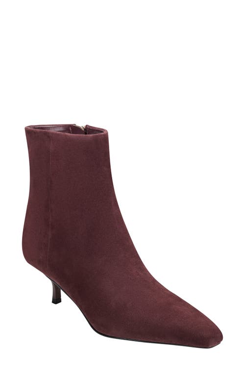 Marc Fisher Ltd Kiona Kitten Heel Bootie In Red