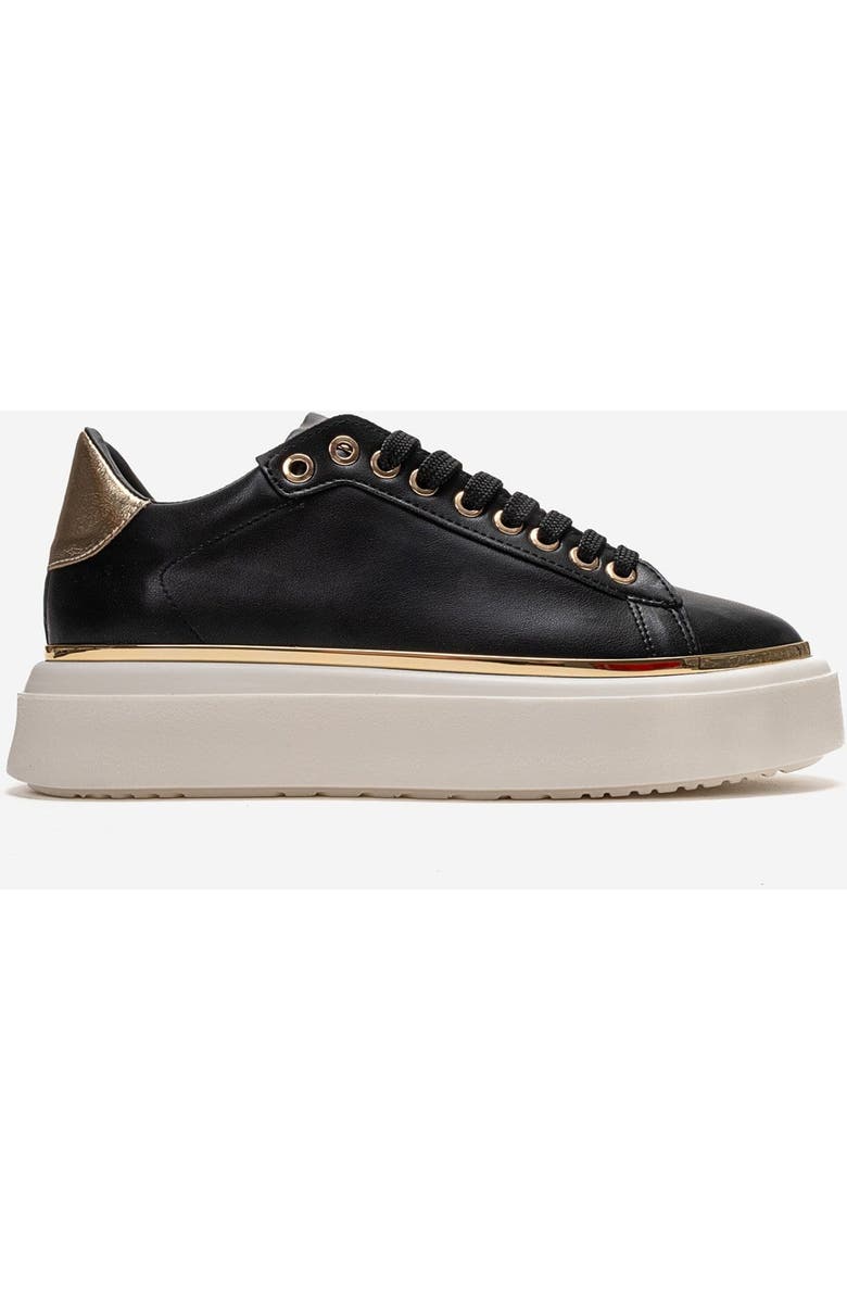 Prologue Shoes Borena Platform Sneaker, Alternate, color, Black