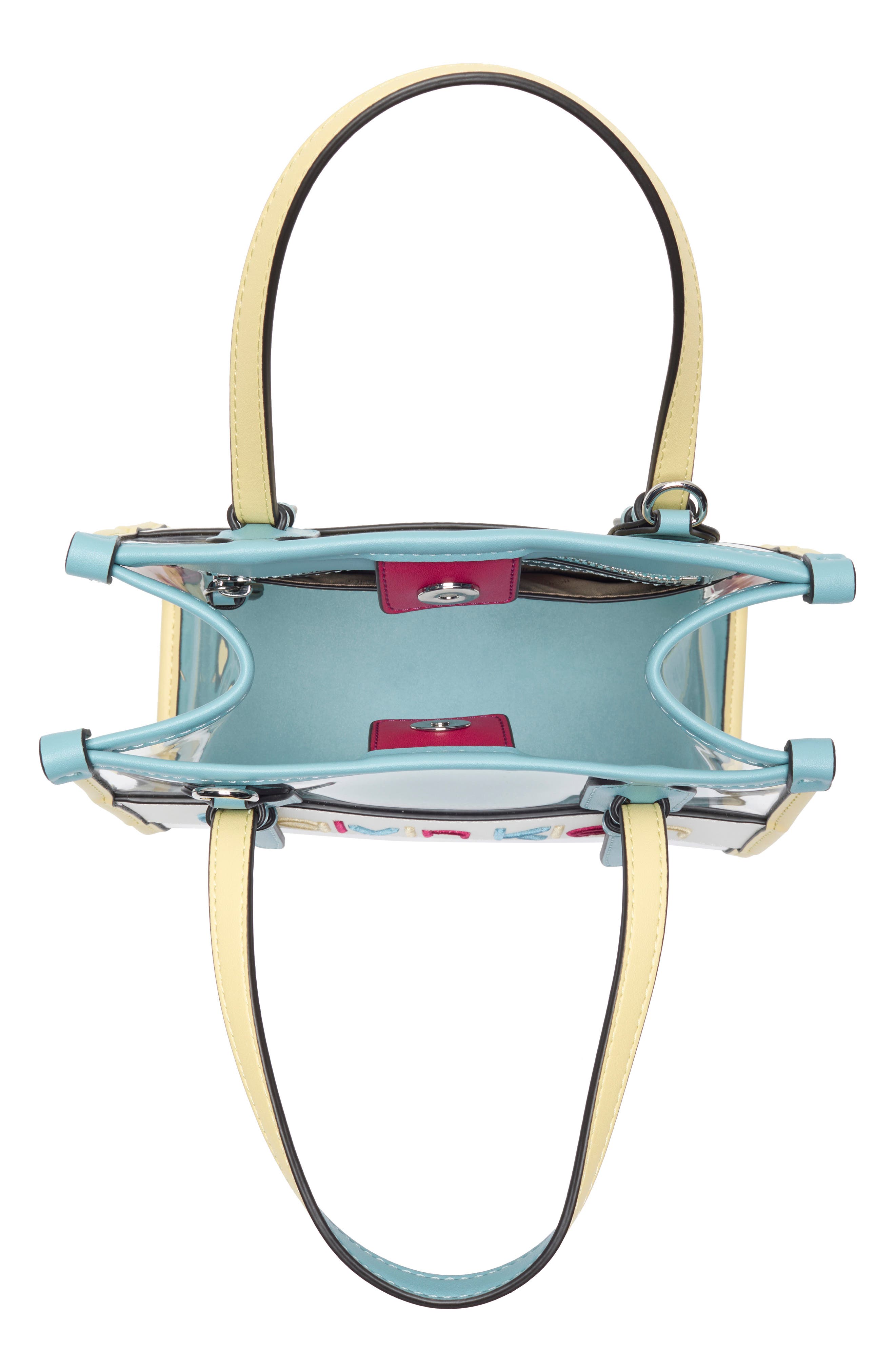 Calvin Klein Modern Essentials Clear Crossbody Bag, Alternate, color, Clear/ Multi