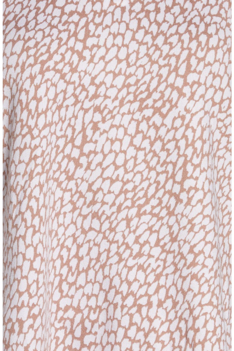 Refinery 29 Print Pajamas, Alternate, color, BROWN PRINT