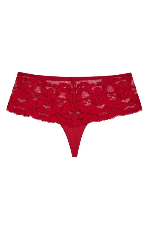 B.tempt'd By Wacoal Feeling Famous Tanga In Red