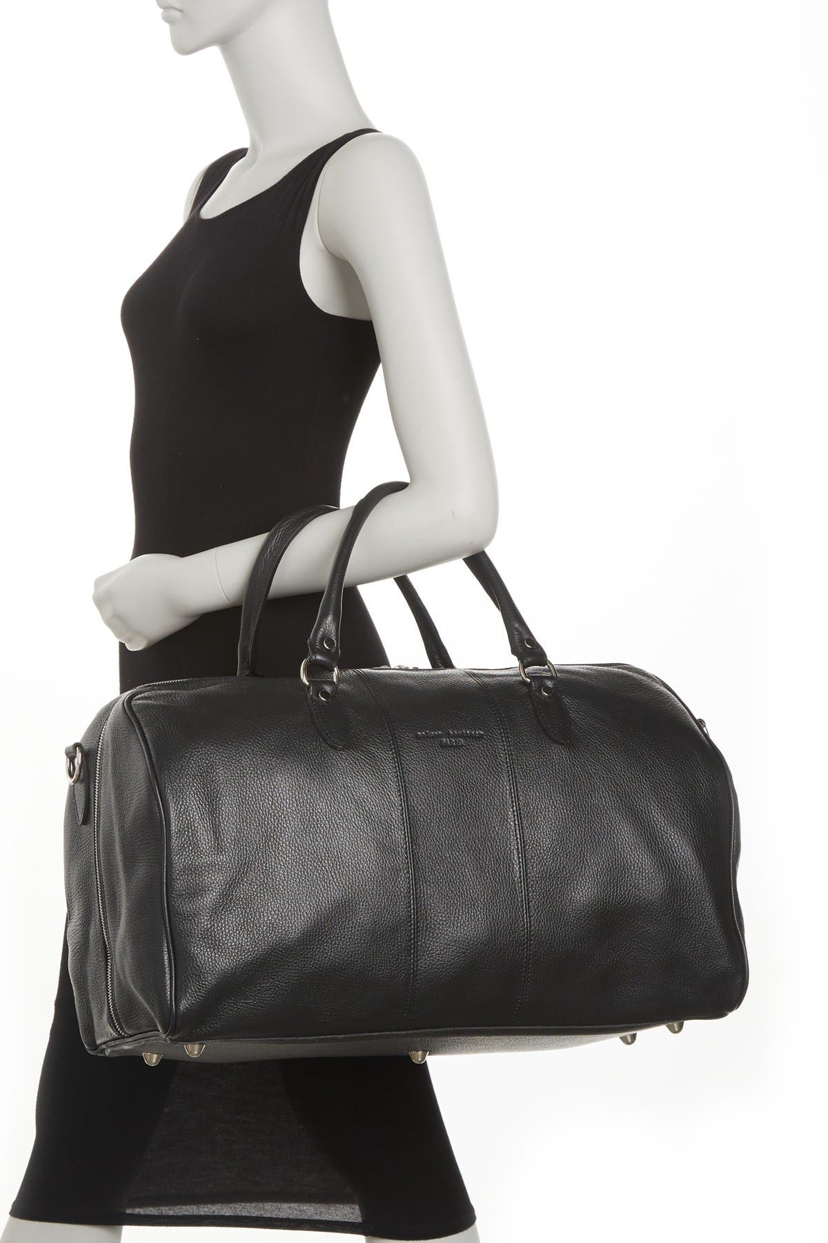 MAISON HERITAGE Travel Leather Duffle Bag (Men) | Nordstromrack
