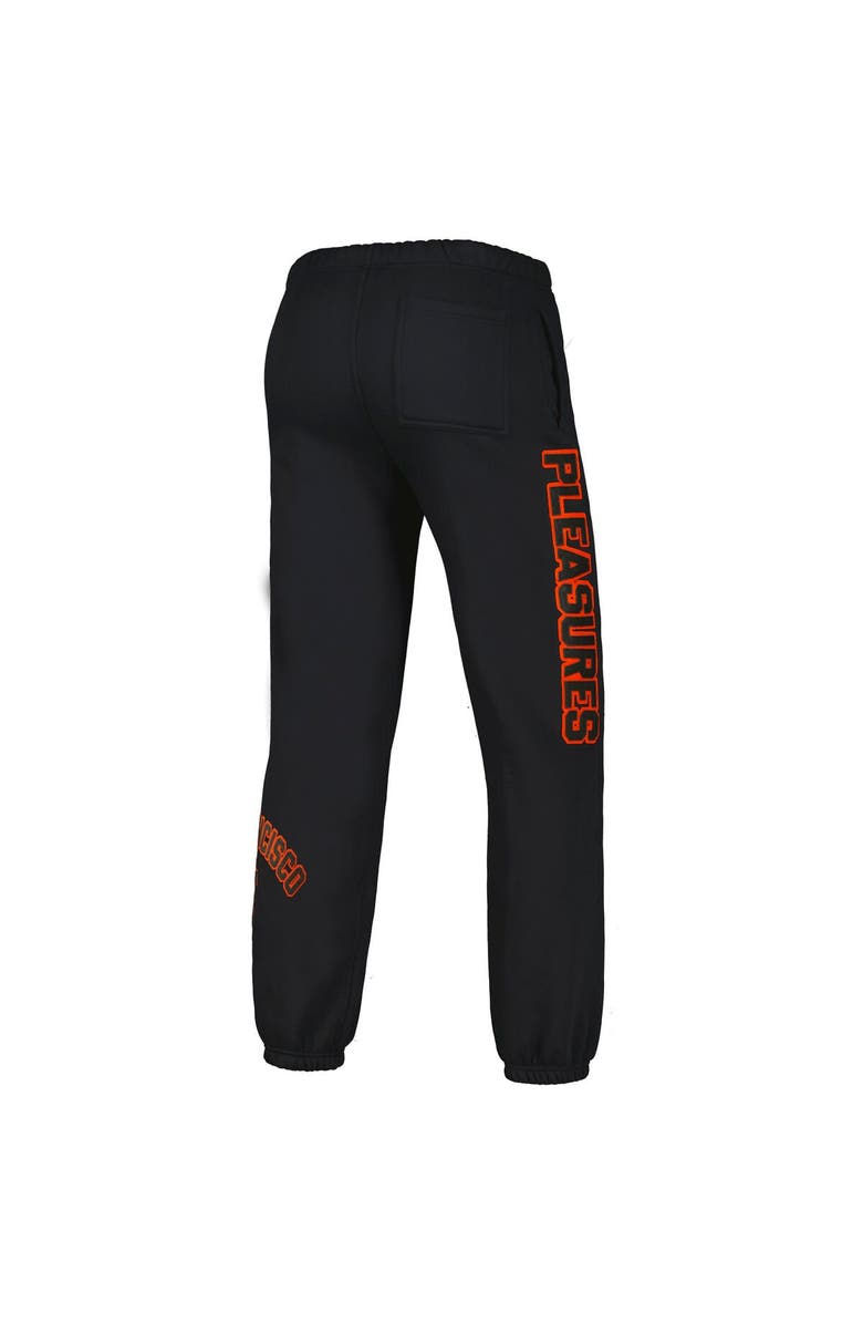 PLEASURES Men's PLEASURES Black San Francisco Giants Opening Day Sweatpants, Alternate, color, Black