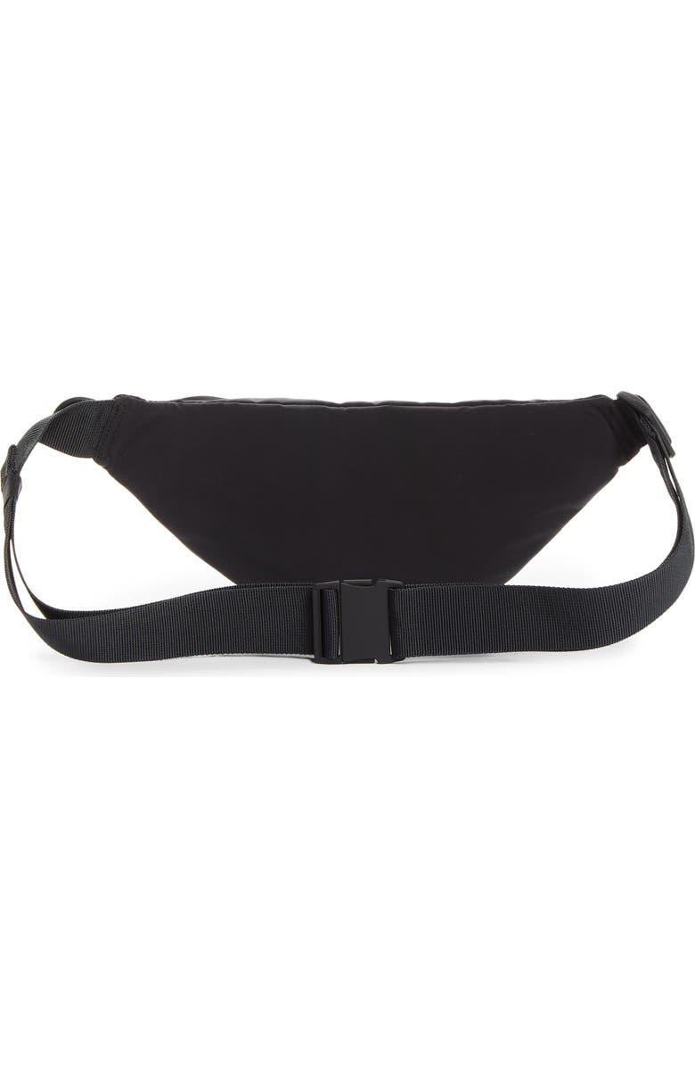 Nike Water Repellent Belt Bag, Alternate, color, Obsidian