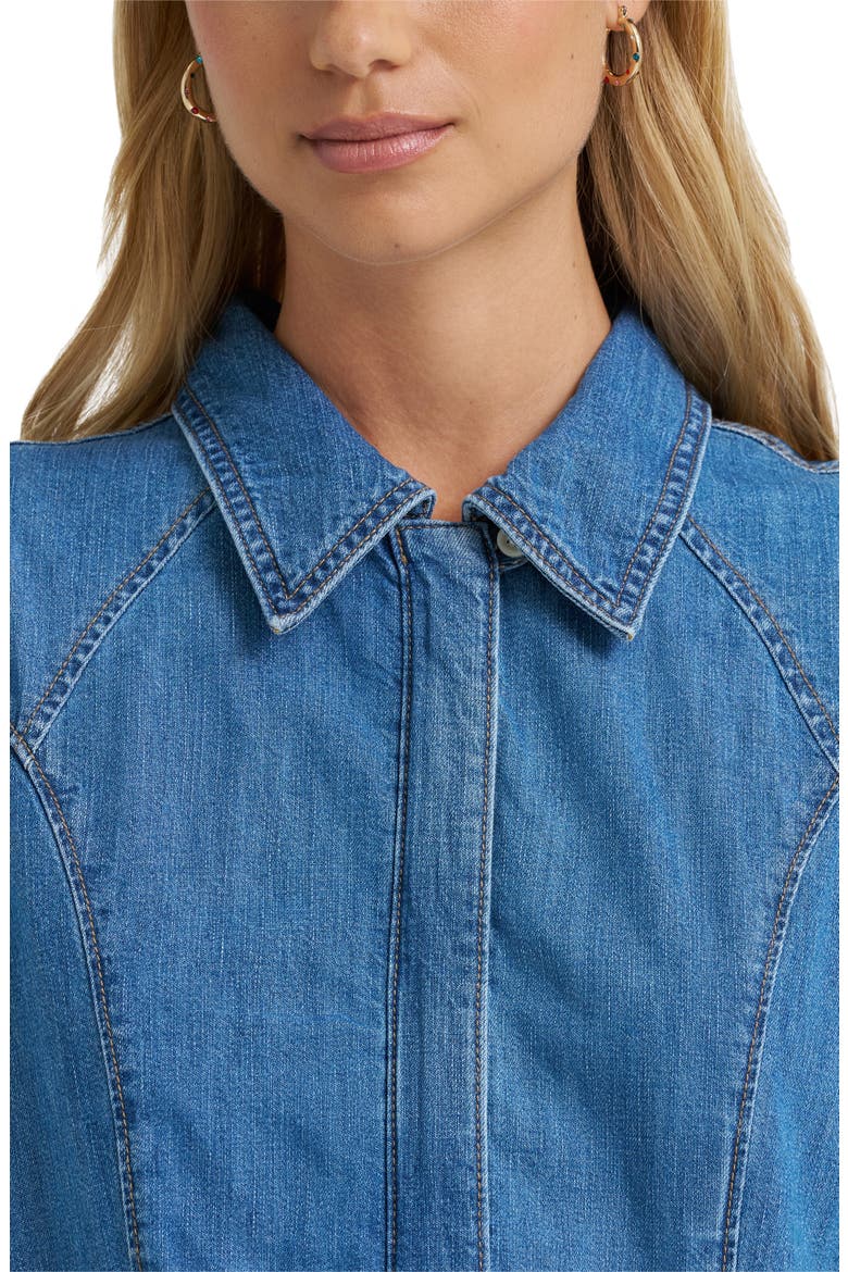 Denim Jumpsuit, Alternate, color, ENGINE HEAT