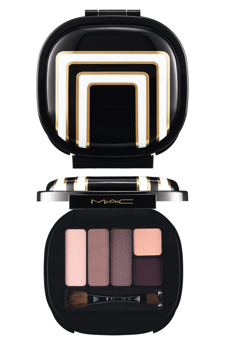 MAC Cosmetics M·A·C 'Stroke of Midnight - Warm' Eyeshadow Palette, Main, color, 