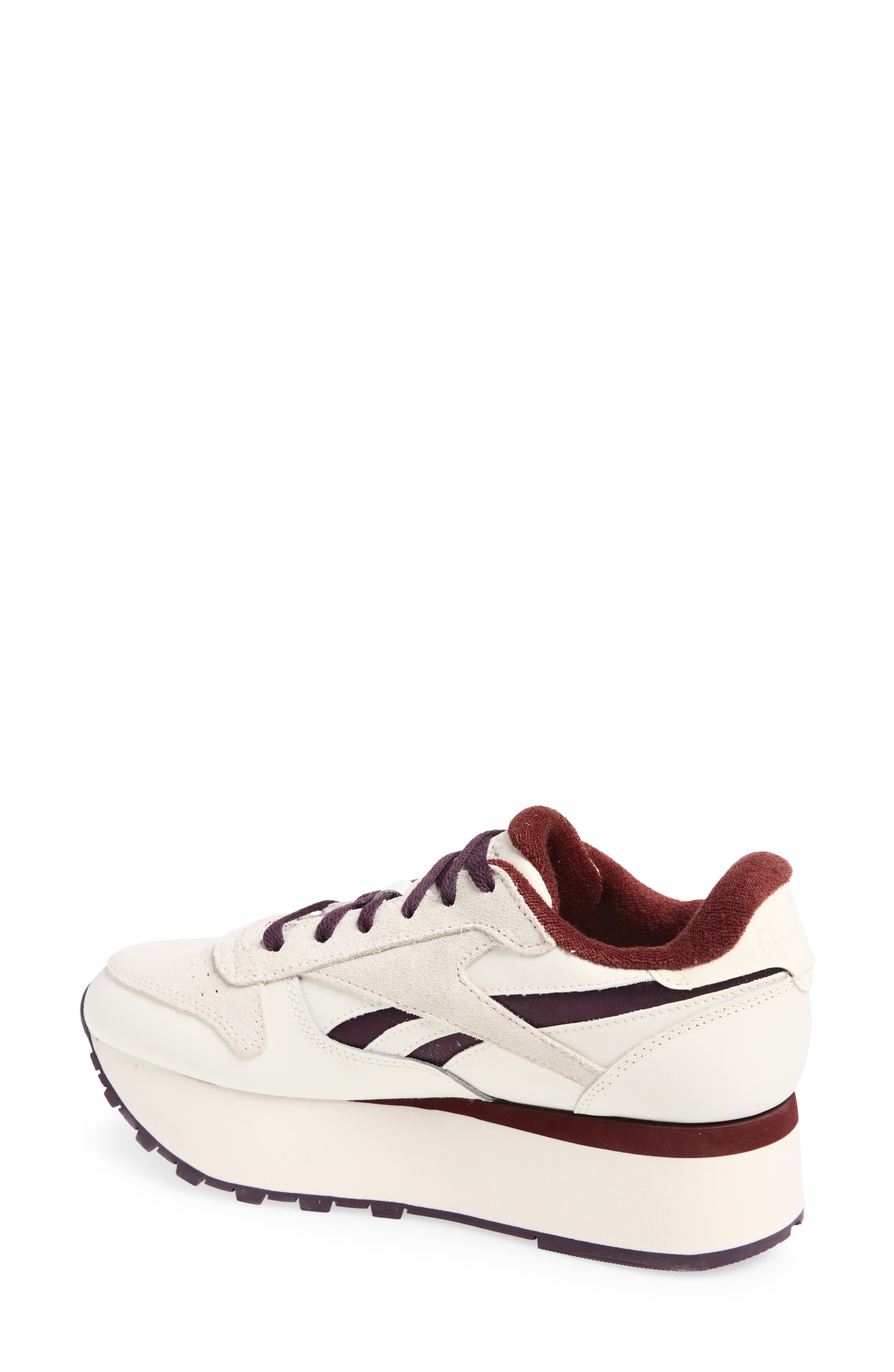 Classic Triple Lift Sneaker, Alternate, color, CHALK/RICH MAROON/MIDNIGHT PLU