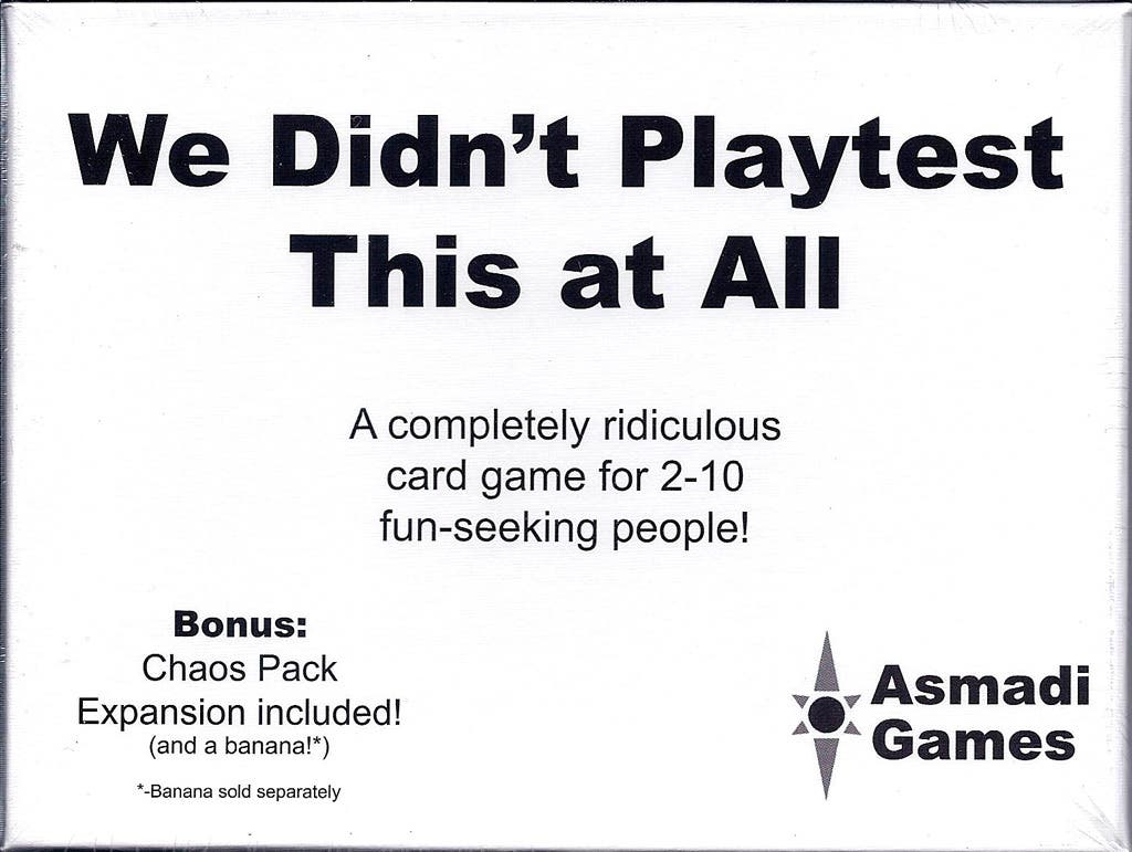 Asmadi Games We Didn'T Playtest This At All With Chaos Pack in Multicolored 
