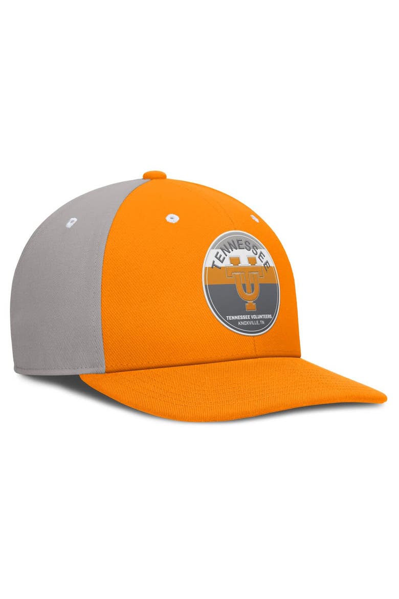 Men's Nike Tennessee Orange/Gray Tennessee Volunteers Prep Pro Performance Snapback Hat, Alternate, color, Tennessee Orange