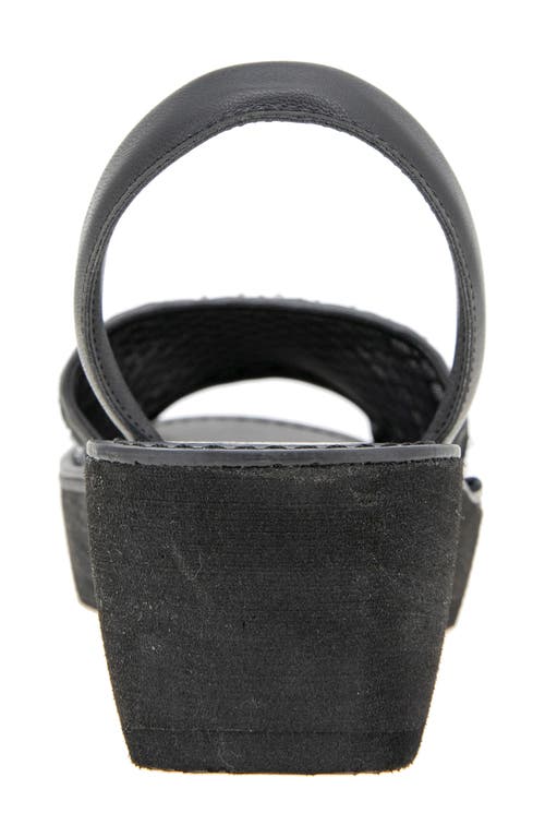 Reaction Kenneth Cole Slingback Sandal In Black Crystal Mesh