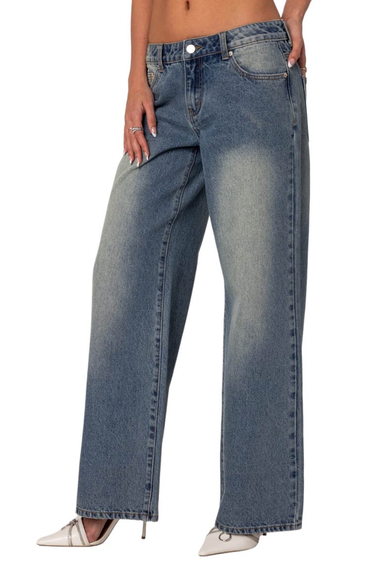 Magda Low Rise Wide Leg Jeans, Alternate, color, BLUE-VINTAGE-WASHED