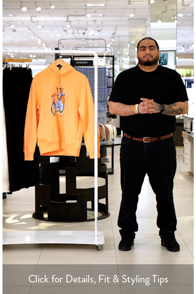 Polo Bear Fleece Graphic Hoodie video
