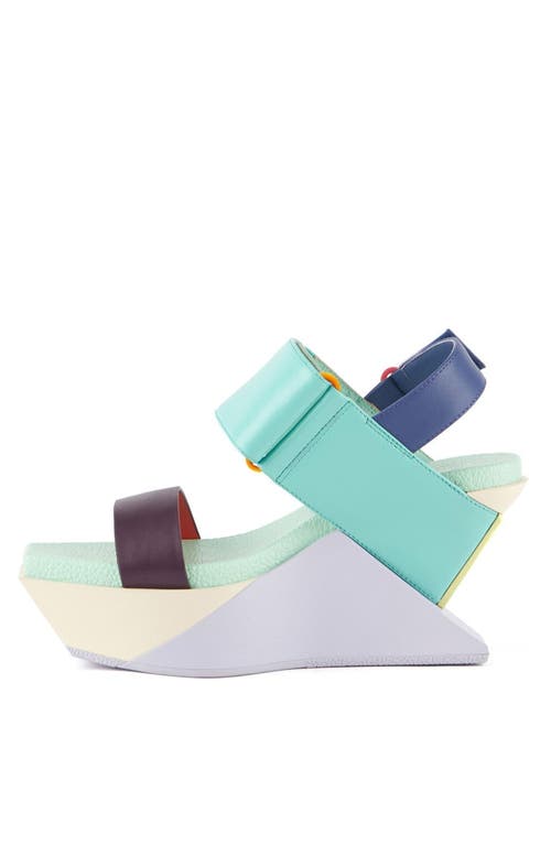 United Nude Delta Wedge Sandal In Multi