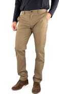 Tailor Vintage Straight Leg Stretch Cotton Twill Chino Pants