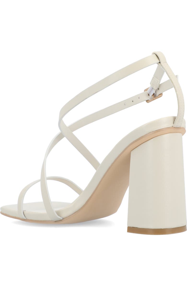 Journee Collection Lenorra Strappy Sandal, Alternate, color, Beige