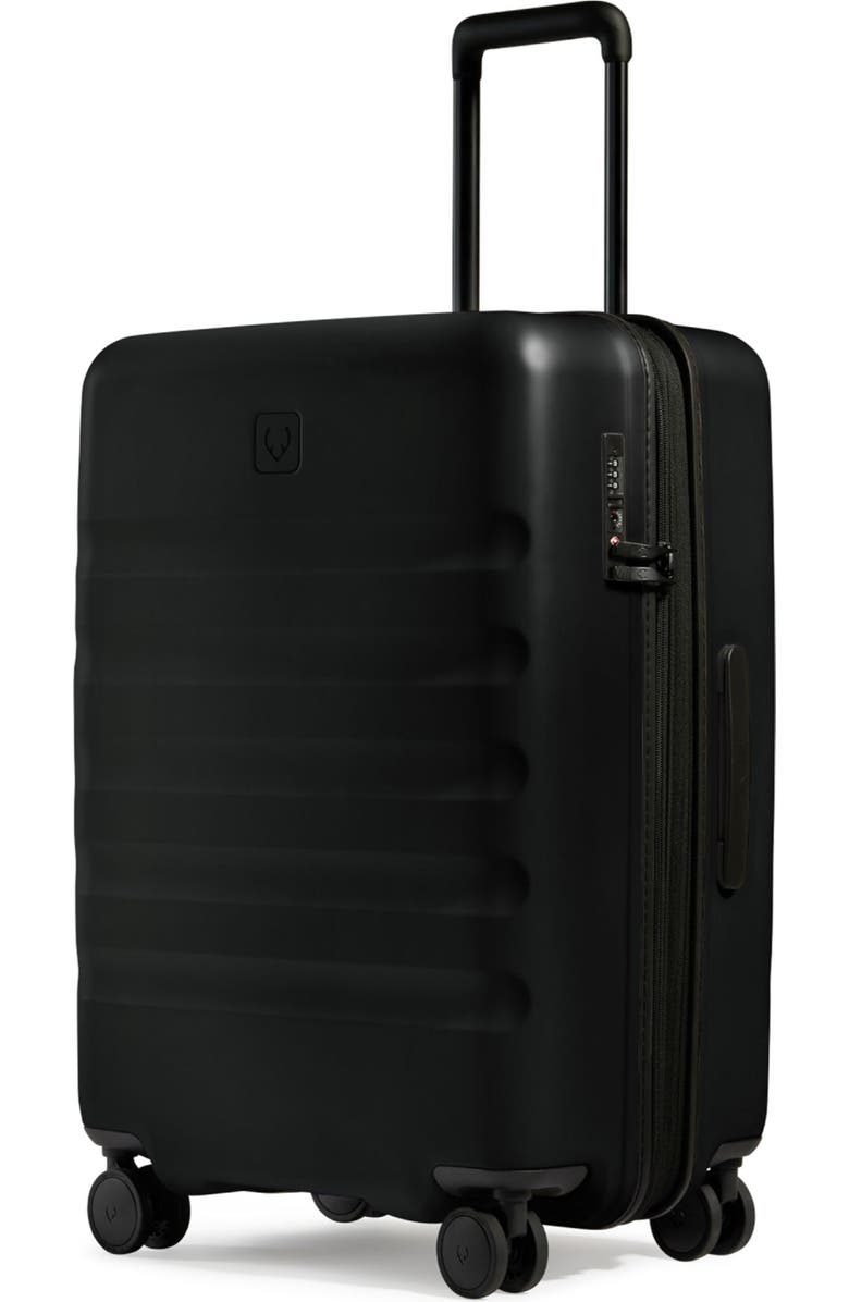 ANTLER Icon Stripe Medium Suitcase, Main, color, Black
