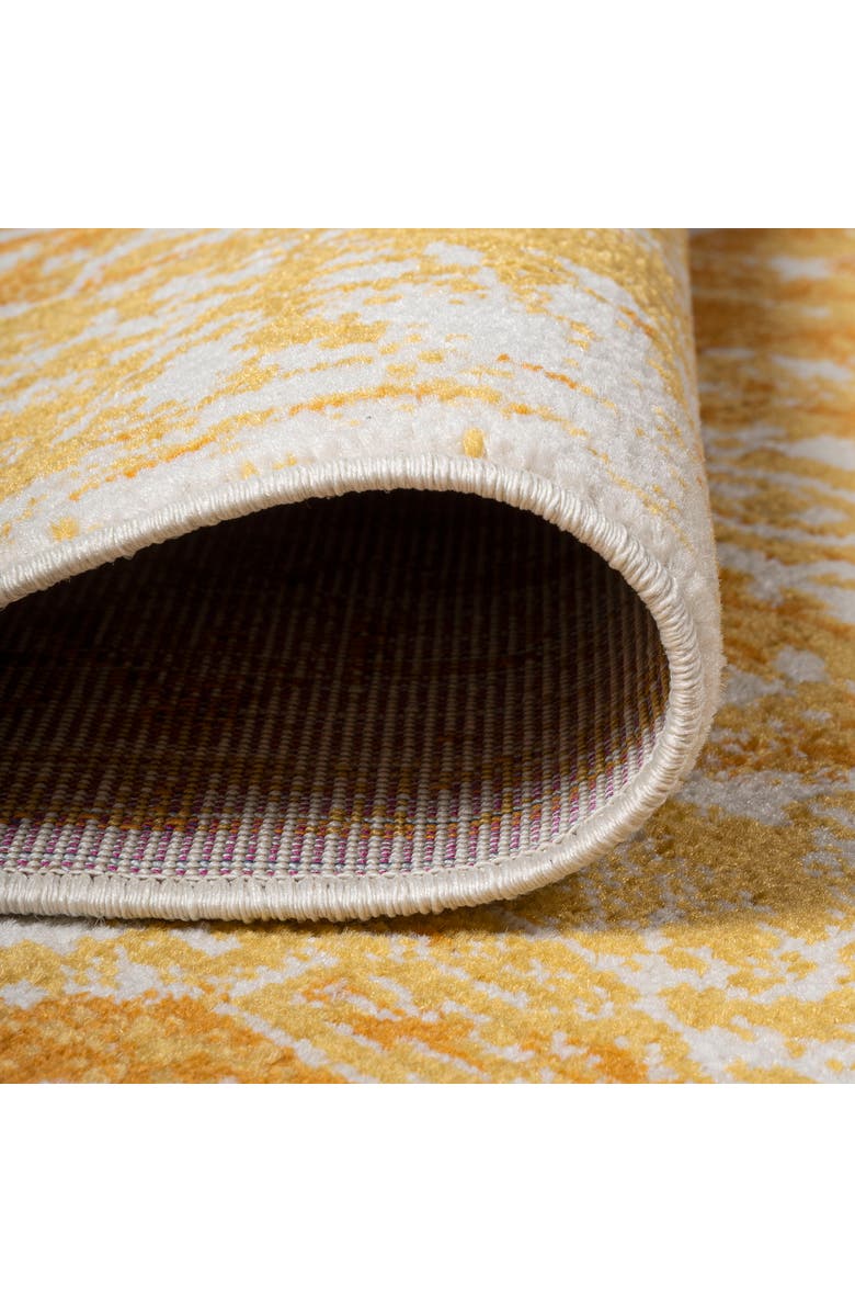 JONATHAN Y Audrey Bohemian Ornate Medallion Area Rug, Alternate, color, Orange/White