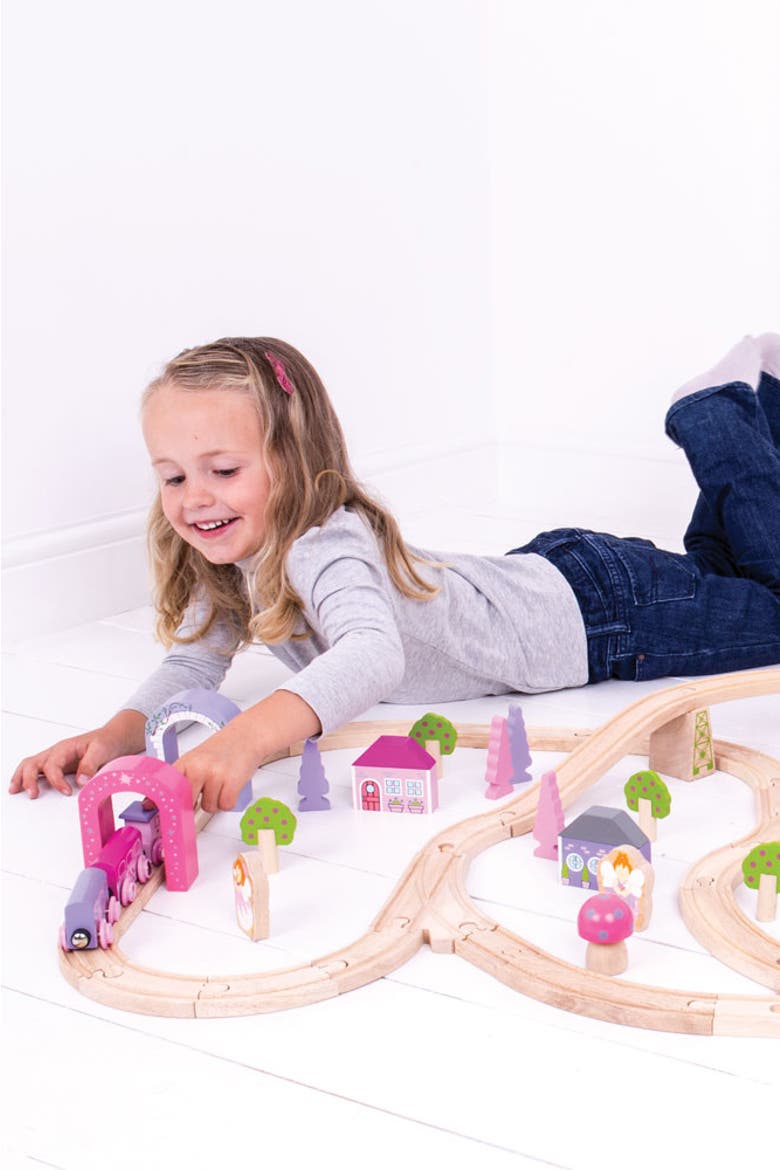 Fairy Town Train Set, Alternate, color, Multicoloured