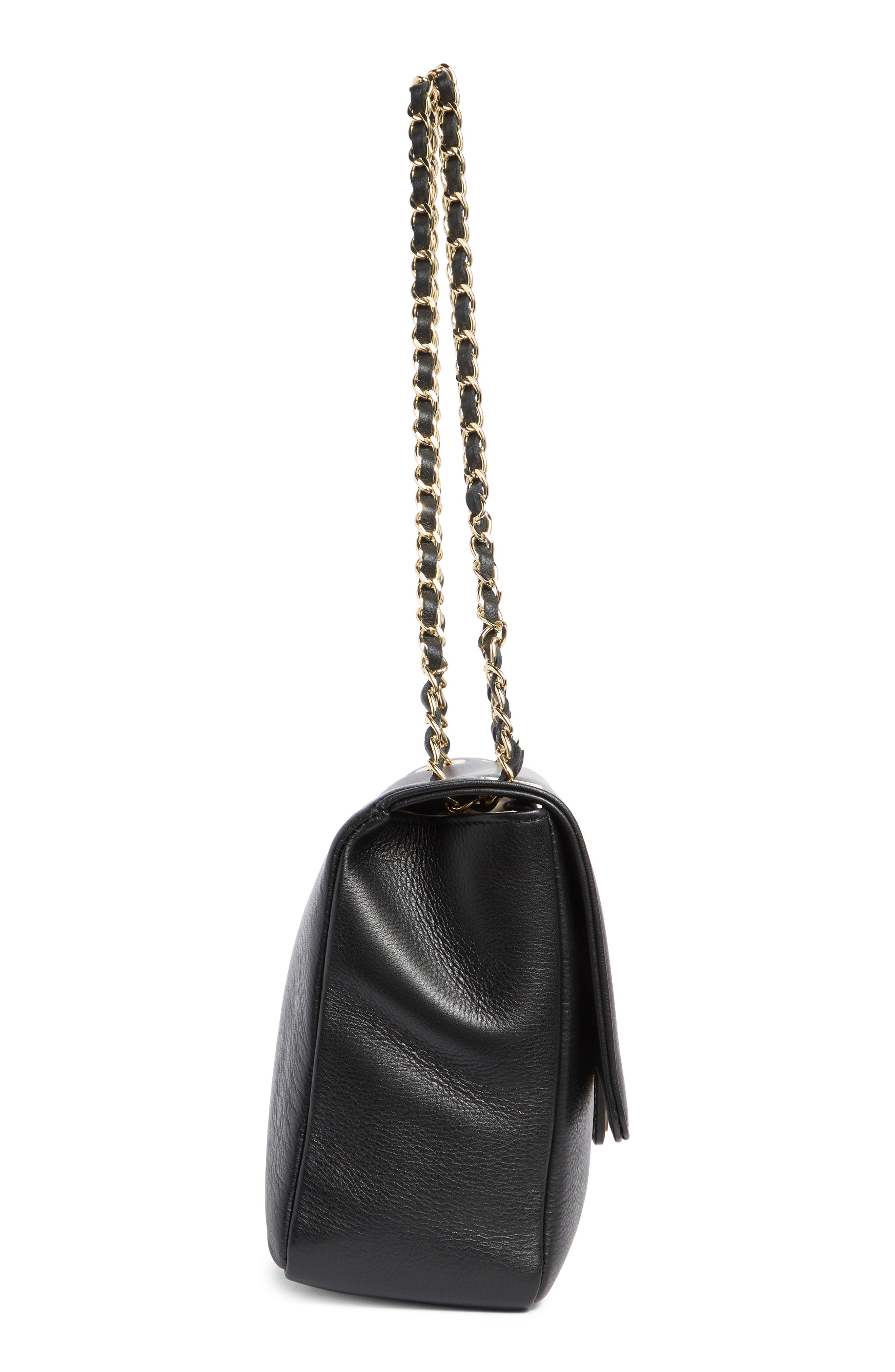 VALENTINO BY MARIO VALENTINO Posh Leather Shoulder Bag, Alternate, color, 