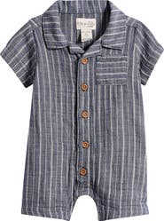 Little Planet Stripe Cotton Gauze Romper