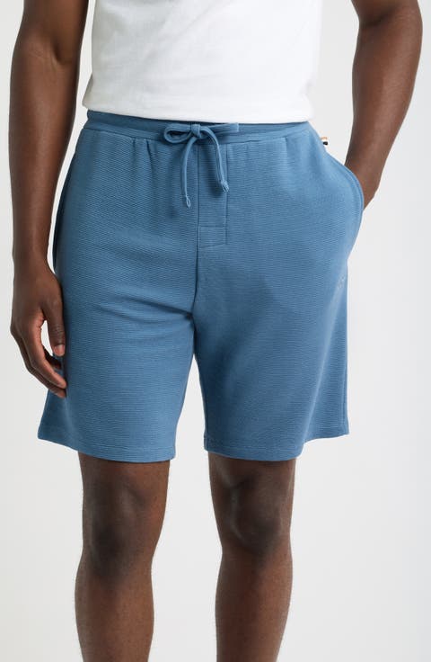 Ribbed Pajama Shorts