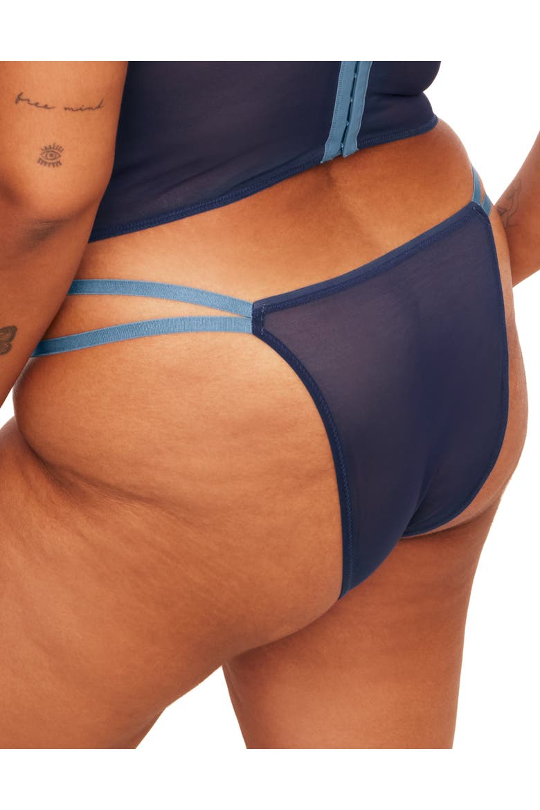 Liv Brazilian Panties, Alternate, color, Dark blue