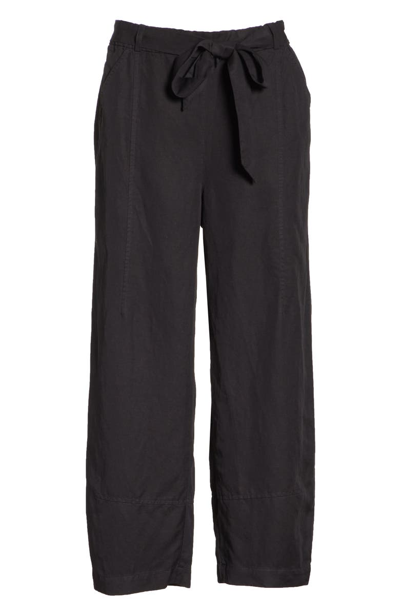 Eileen Fisher Lantern Twill Ankle Pants, Alternate, color, 