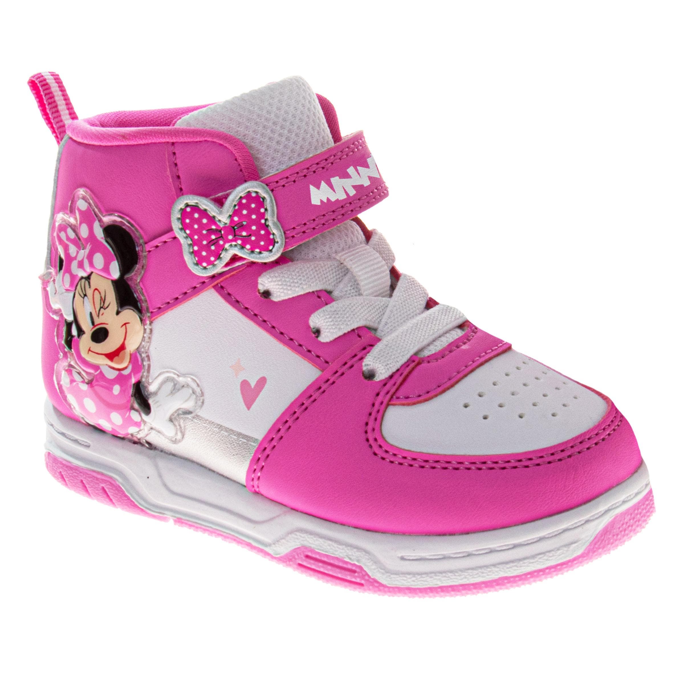 Disney Minnie Mouse Girls Sneakers, Main, color, Pink