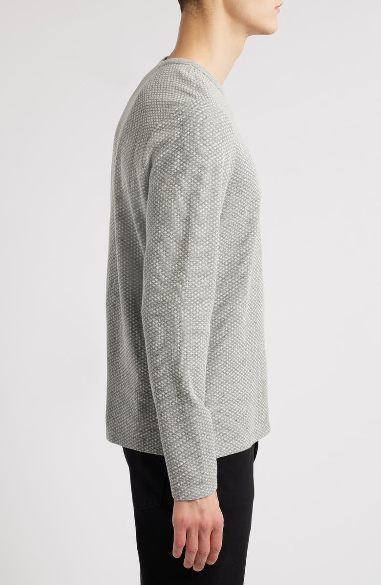 Robert Barakett Vandura Textured Crewneck Sweatshirt, Alternate, color, Grey