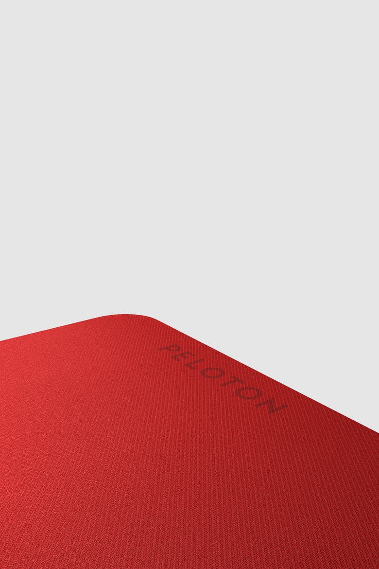 Reversible Workout Mat, Alternate, color, Black and Red