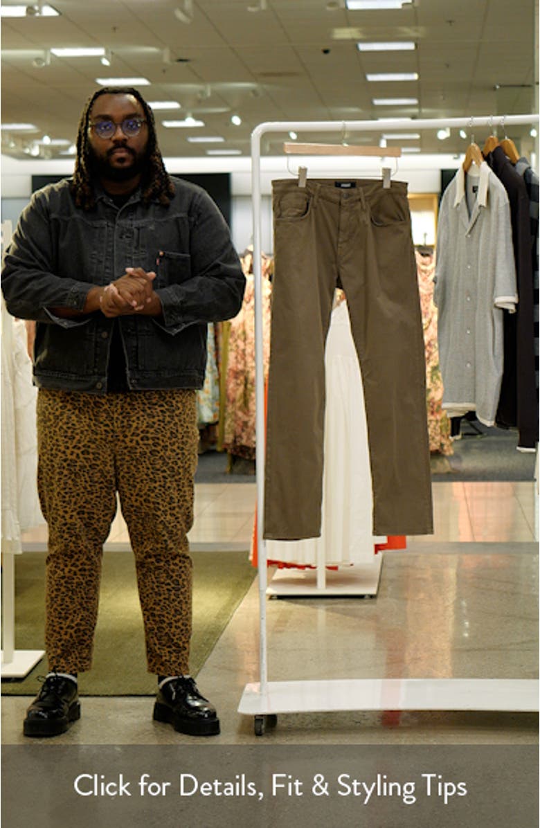 Zach Straight Leg Twill Pants, sales video thumbnail