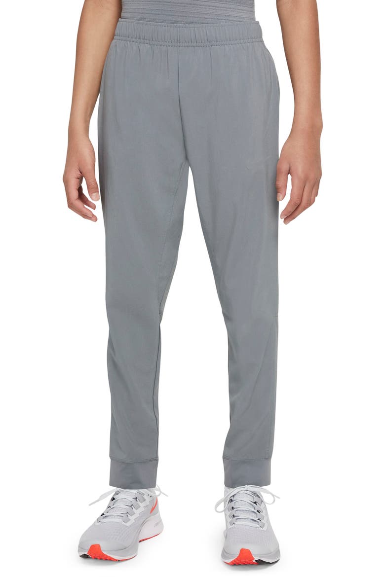 Kids' Tapered Sweatpants, Main, color, SMOKE GREY