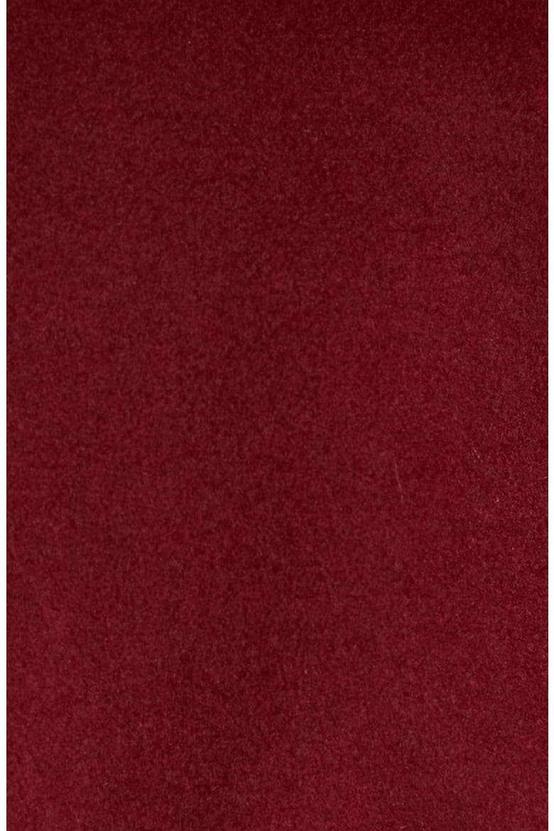 'Ella' Belted Double Face Wool Blend Wrap Coat, Alternate, color, BURGUNDY