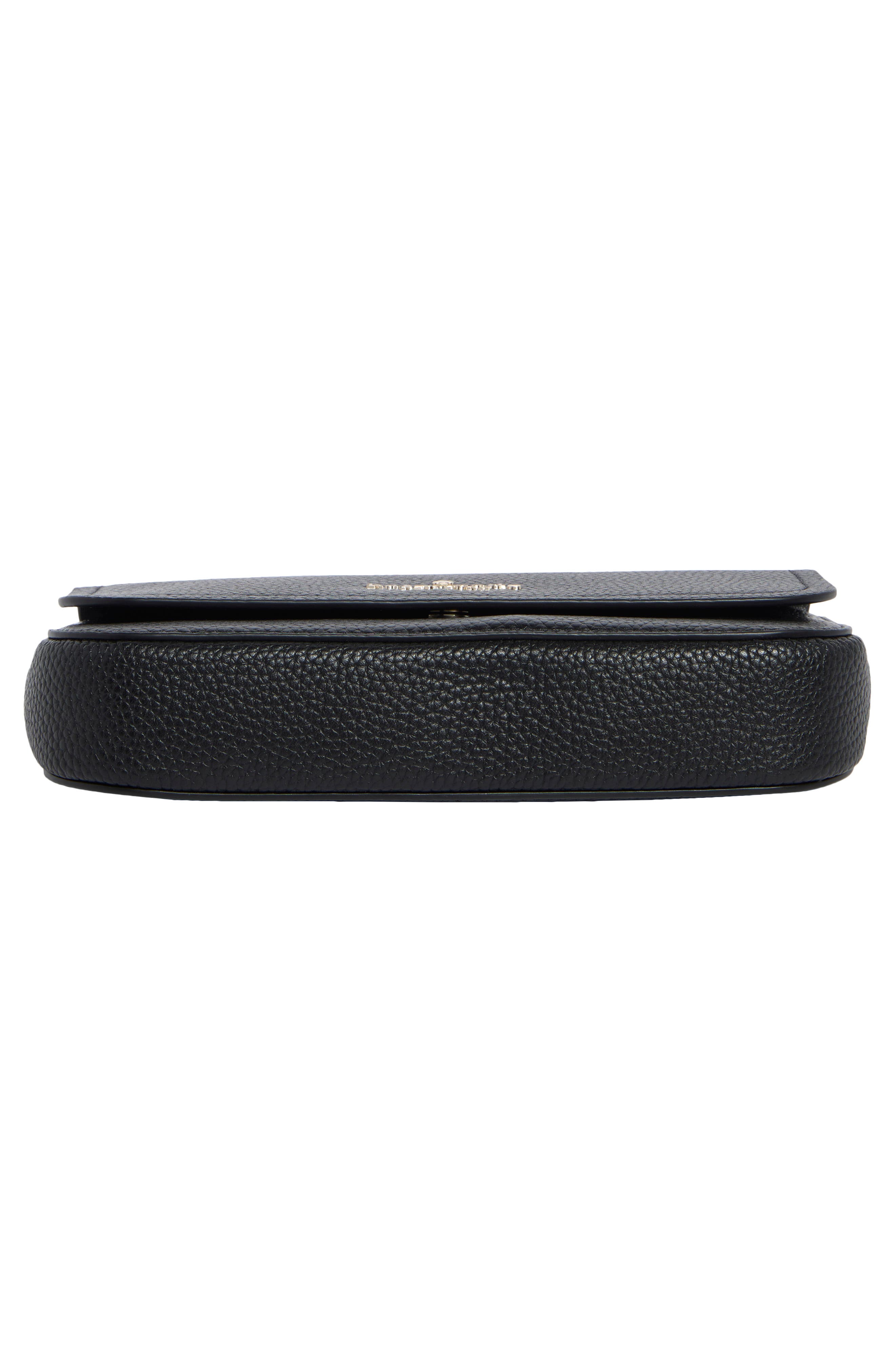 Kate Spade New York small flap crossbody bag and pouch, Alternate, color, Black