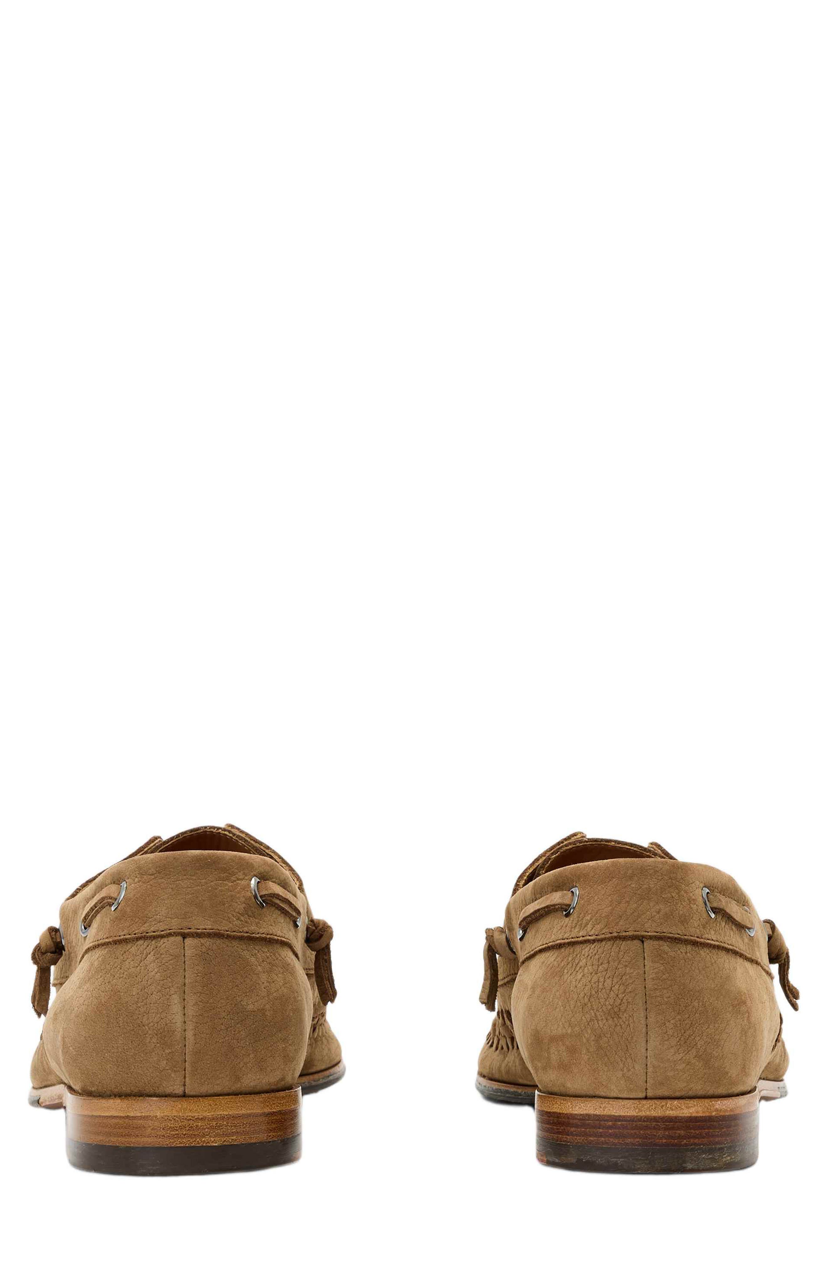 John Varvatos Merida Boat Shoe, Alternate, color, Wood Brown