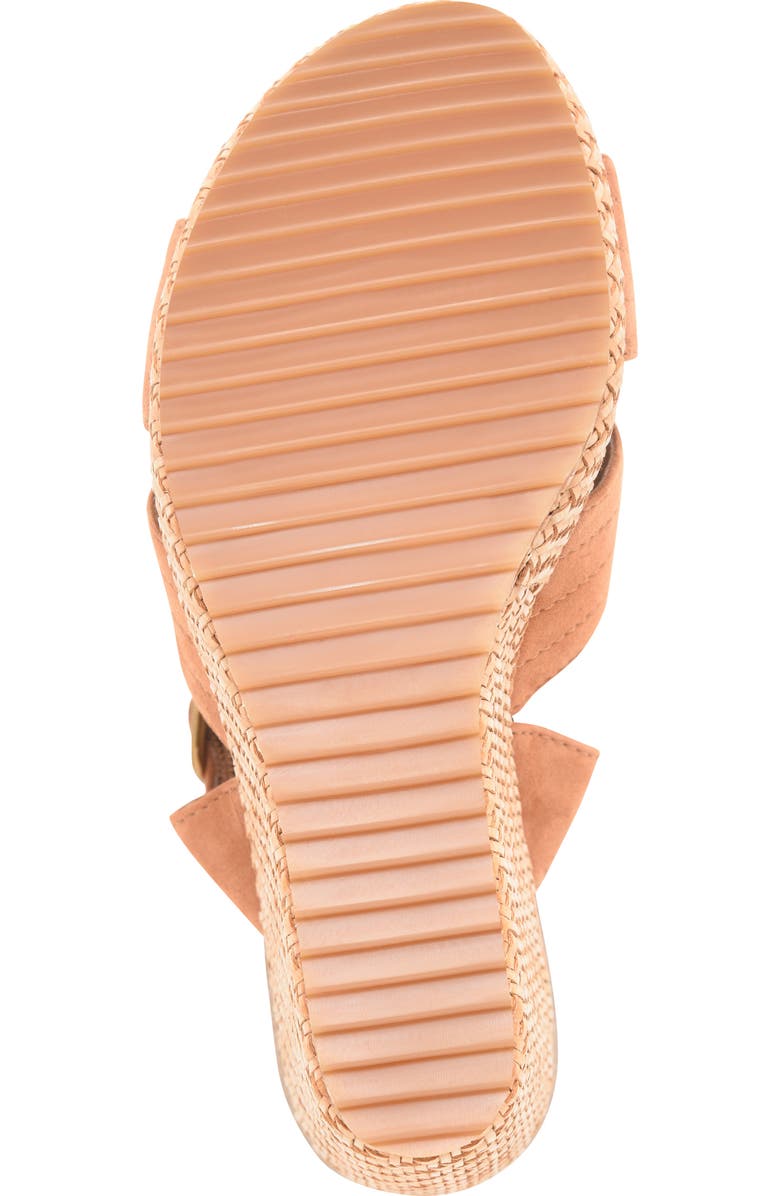 Söfft Clarissa Wedge Sandal, Alternate, color, Tan