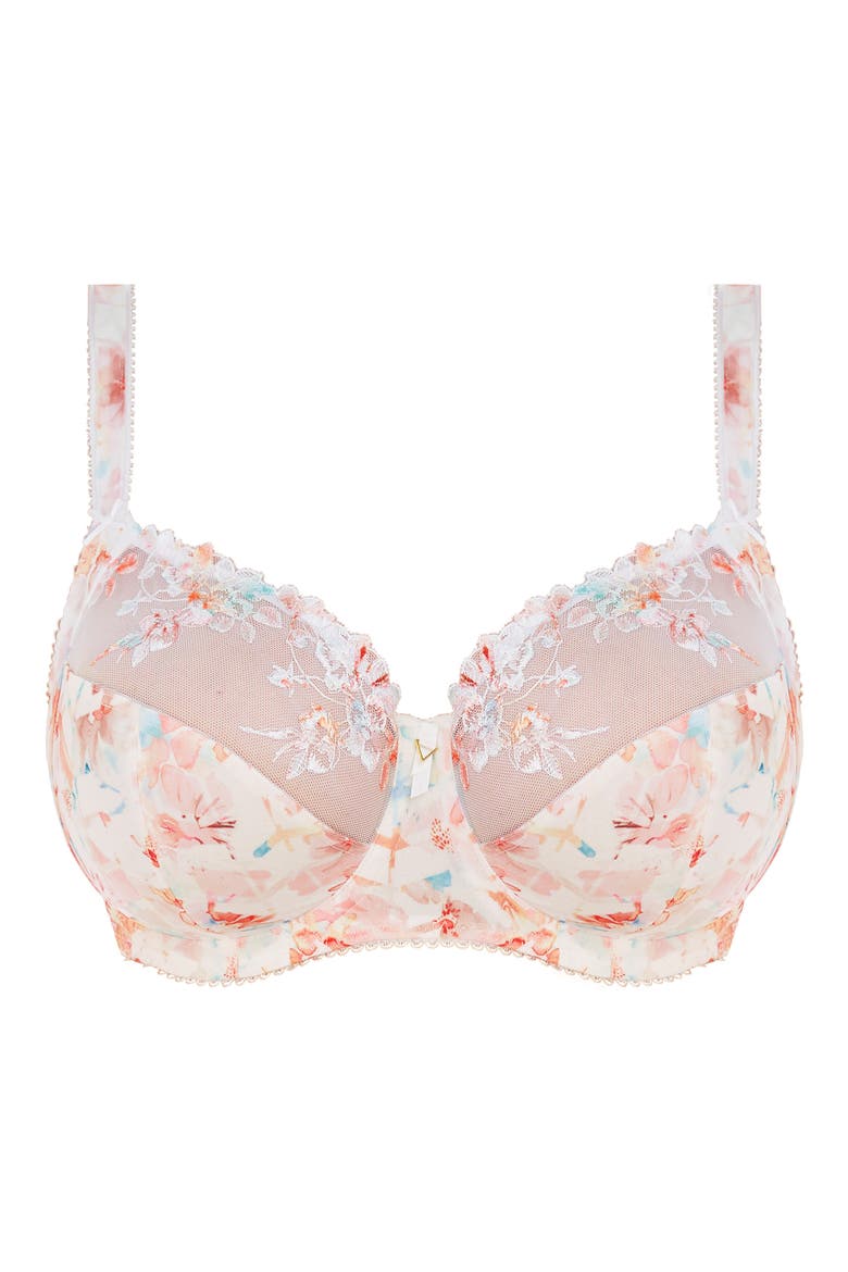 Thea Underwire Side Support Bra, Alternate, color, SORBET