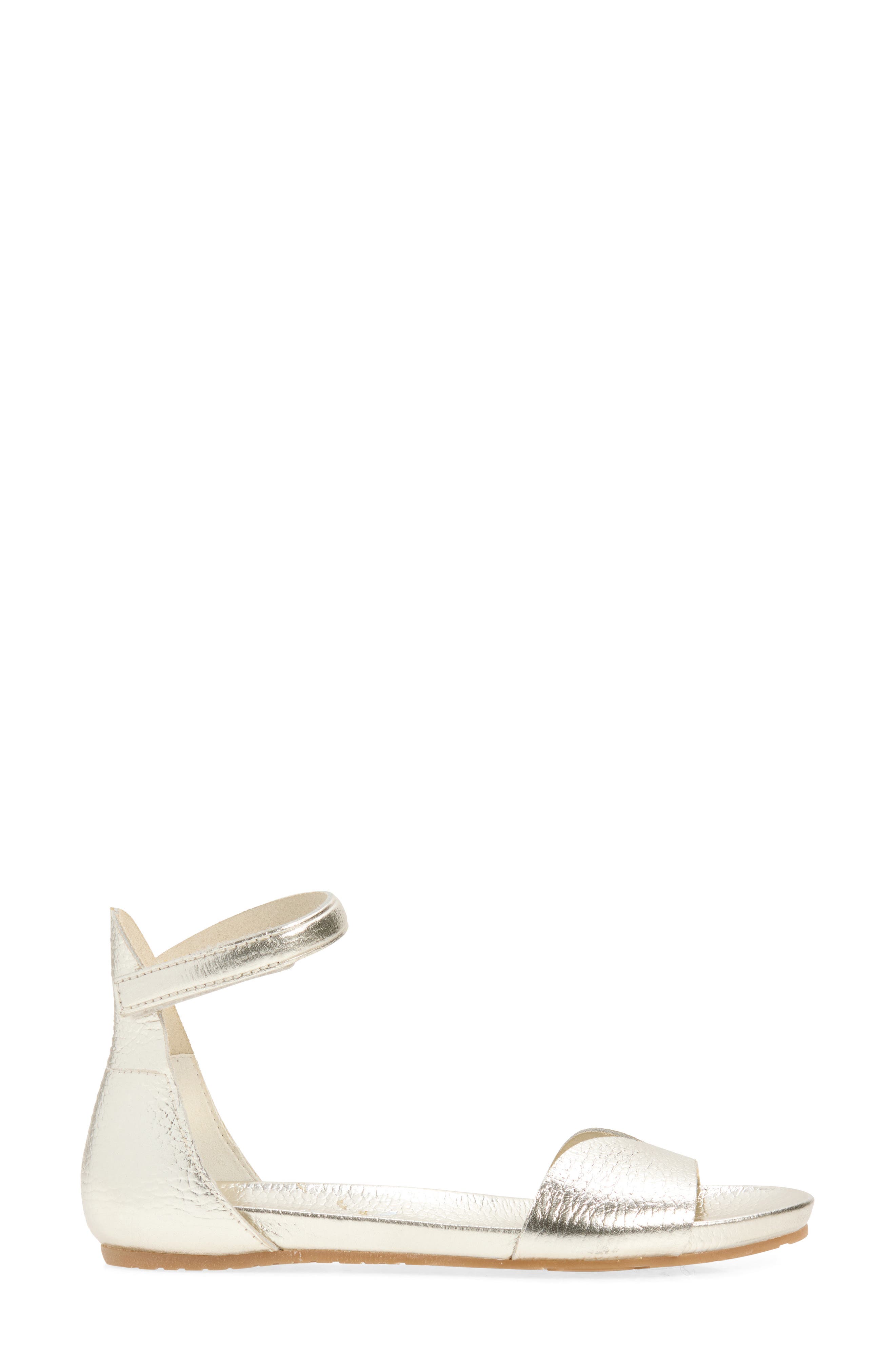 Jela Ankle Strap Sandal, Alternate, color, STERLING