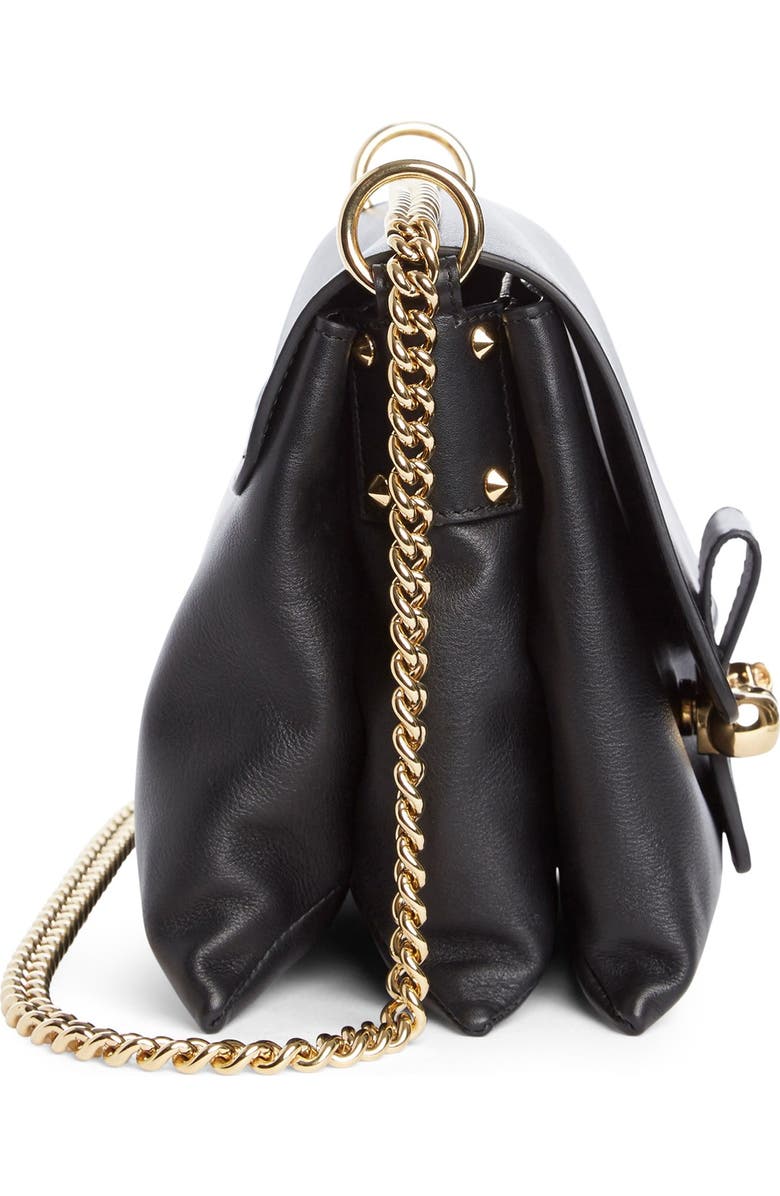 McQueen Alexander McQueen 'Medium Twin Skull' Flap Shoulder Bag, Alternate, color,