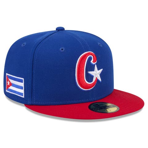 Men's New Era  Blue/Red Cuba Baseball 2026 World Baseball Classic 59FIFTY Fitted Hat