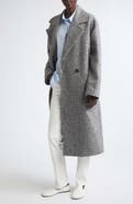 Lafayette 148 New York Notch Lapel Alpaca & Wool Blend Coat
