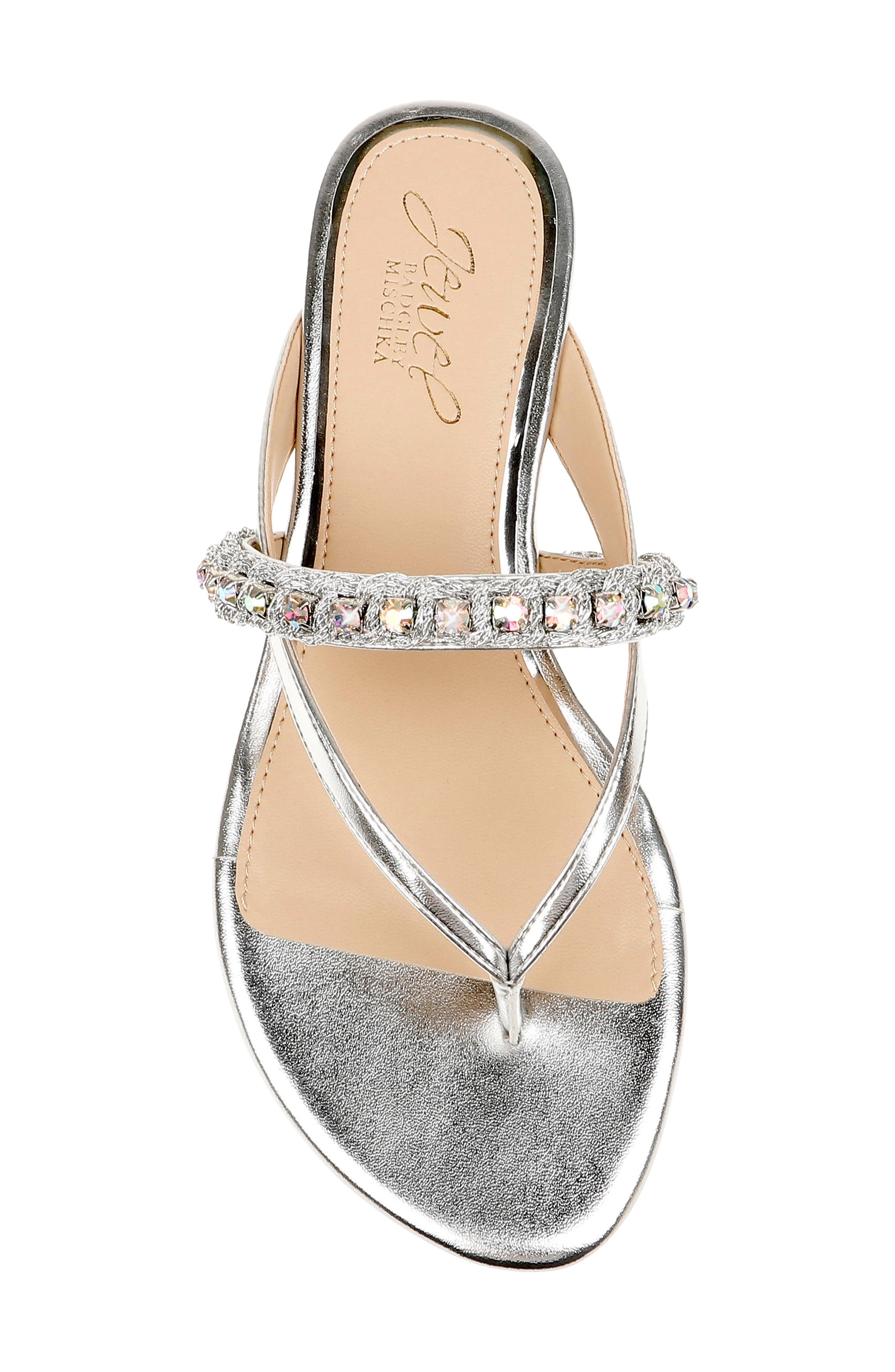 Jewel Badgley Mischka Jewel Badgley Odina Flip Flop, Alternate, color, 